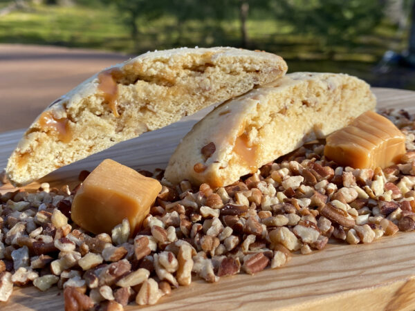 Caramel Pecan Biscotti